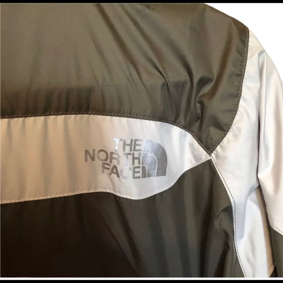 THE NORTH FACE Jacket Olive Brown/White Sz Medium * - Picture 4 of 6